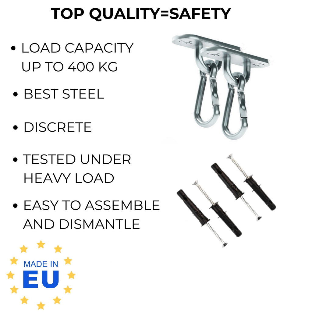 Gymnastikringar i trä för barn - Lilla Nord