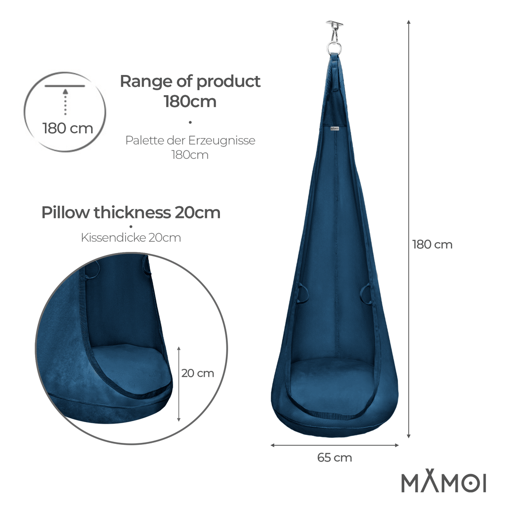 Hängande kokongstol - Lilla Nord