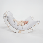 Klätterbåge 2 - i - 1 – Montessori klätterställning & gungbräda i trä (från 2 år) - Lilla Nord