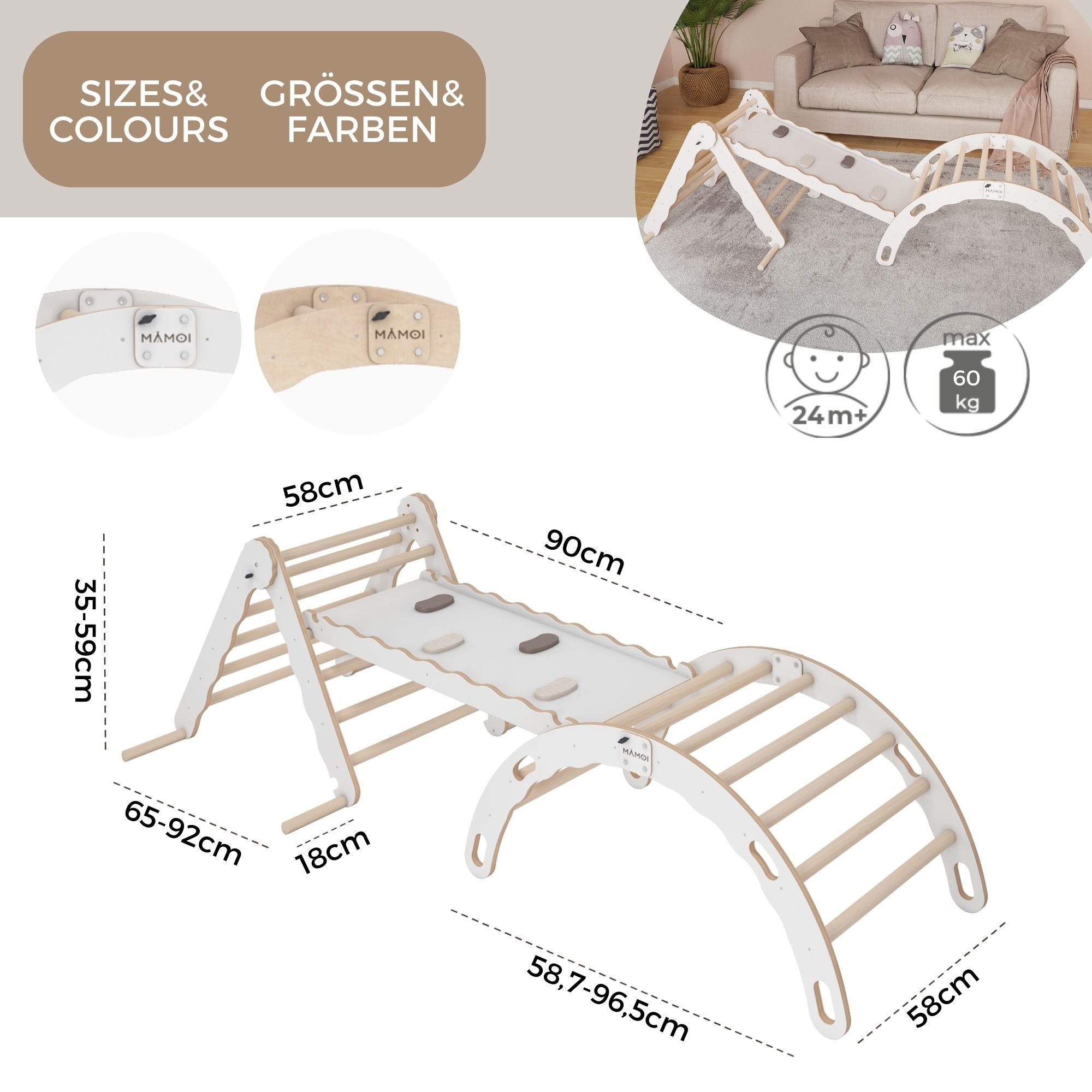 Klätterset 3 - i - 1 - Lilla Nord