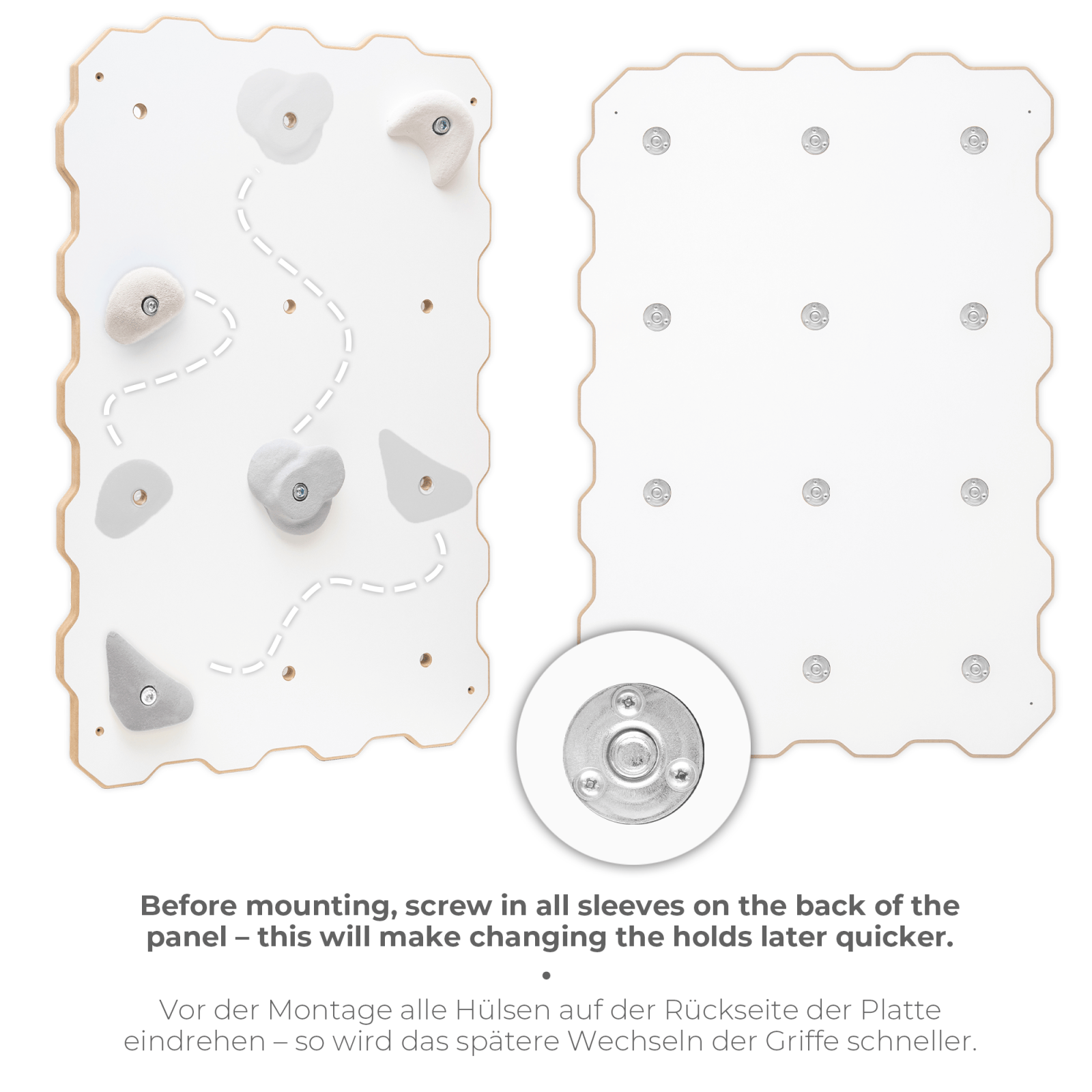 Klättervägg för inomhusbruk - Lilla Nord