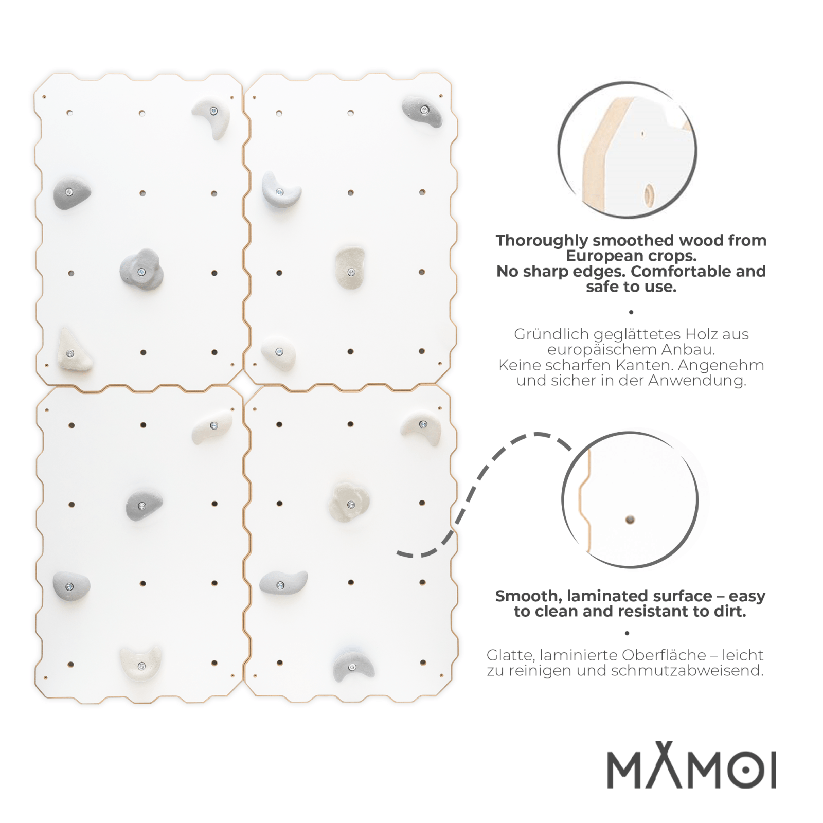 Klättervägg för inomhusbruk - Lilla Nord