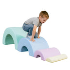 Montessori Soft Play Set - Regnbåge - Lilla Nord