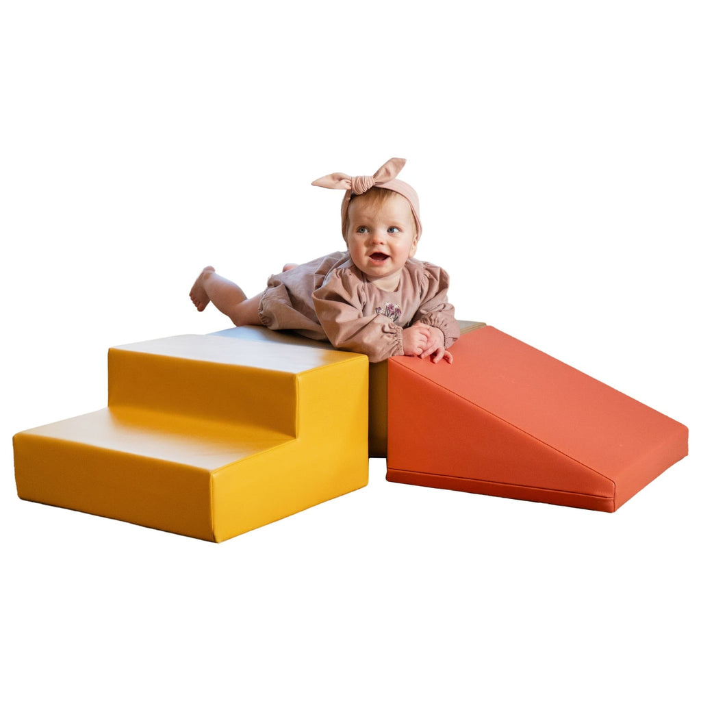 Soft Play Foam Block Set - Mini Climbie - Lilla Nord