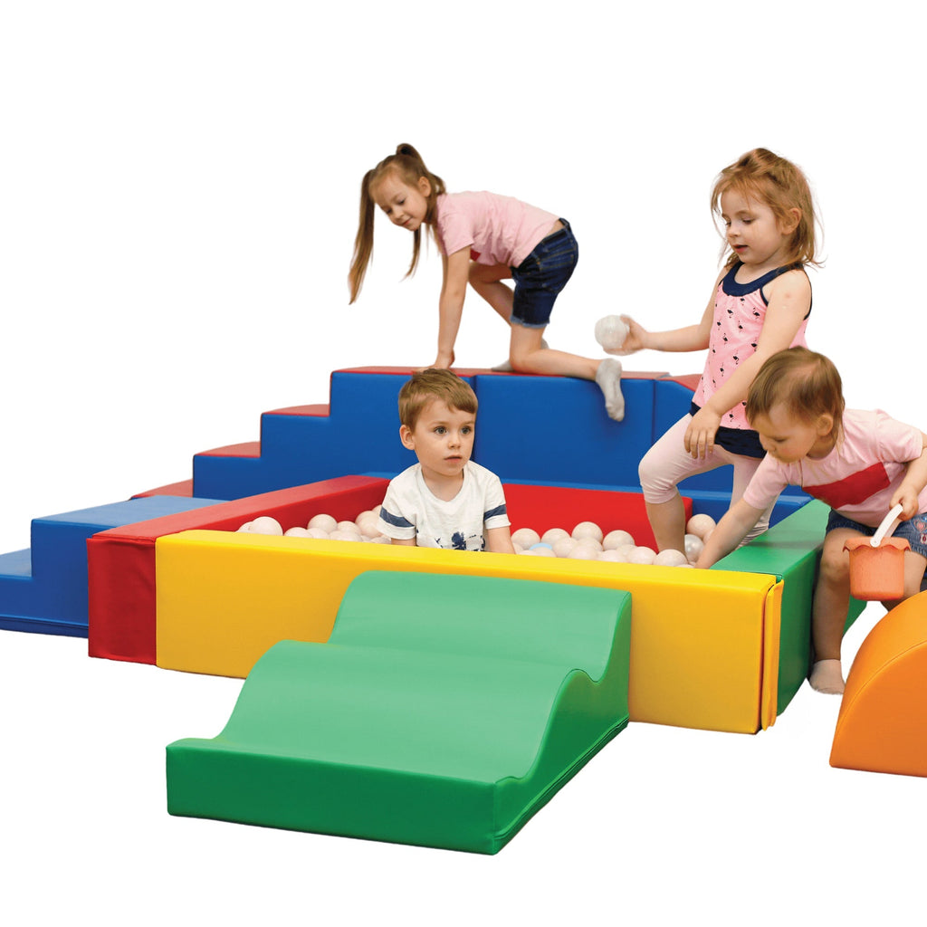 Soft Play Party Set - XL Lekset i Mjuka Pasteller - Lilla Nord