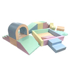 Soft Play Party Set - XL Lekset i Mjuka Pasteller - Lilla Nord