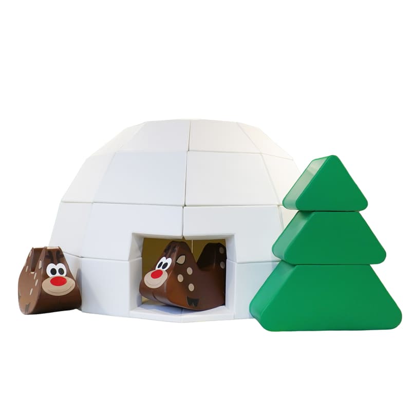 Soft Play Set - IGLU IGLO - Lilla Nord