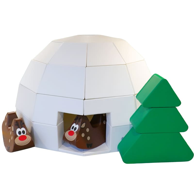 Soft Play Set - IGLU IGLO - Lilla Nord